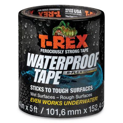 View larger image of Waterproof Tape, 3" Core, 4" x 5 ft, Black