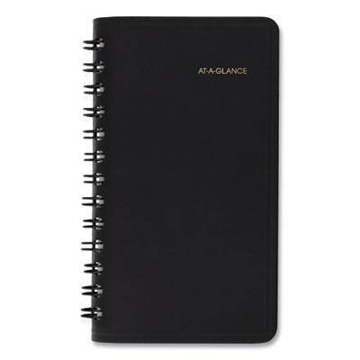 View larger image of Weekly Planner, 4.5 x 2.5, Black Cover, 12-Month (Jan to Dec): 2024