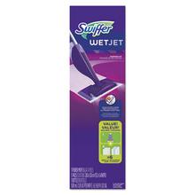 WetJet Mop Starter Kit, 46" Handle, Silver/Purple