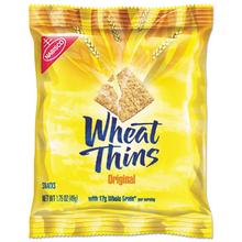 Wheat Thins Crackers, Original, 1.75 oz Bag, 72/Carton