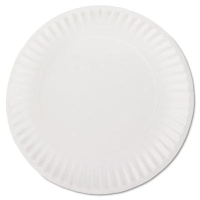 View larger image of White Paper Plates, 9" Diameter, 100/Bag