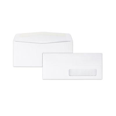 View larger image of Address-Window Envelope, #10, Commercial Flap, Gummed Closure, 4.13 x 9.5, White, 500/Box
