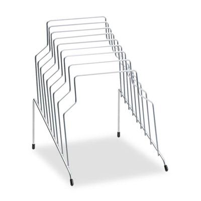View larger image of Wire Step File, 8 Sections, Letter to Legal Size Files, 10.13" x 12.13" x 11.81", Silver