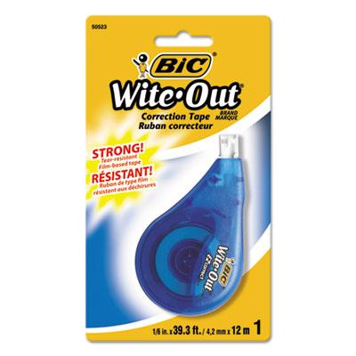 View larger image of Wite-Out EZ Correct Correction Tape, Non-Refillable, Randomly Assorted Applicator Colors, 0.17" x 472"