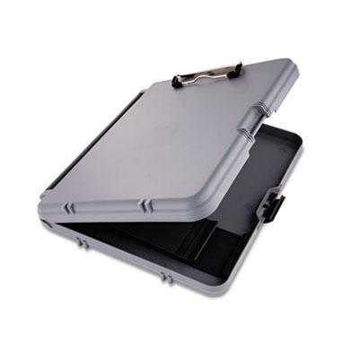 View larger image of WorkMate Storage Clipboard, 0.5" Clip Capacity, Holds 8.5 x 11 Sheets, Charcoal/Gray