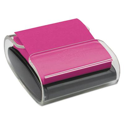 View larger image of Wrap Dispenser, For 3 x 3 Pads, Black/Clear, Includes 45-Sheet Color Varies Pop-up Super Sticky Pad