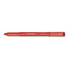 Write Bros. Ballpoint Pen, Bold 1.2 mm, Red Ink/Barrel, Dozen