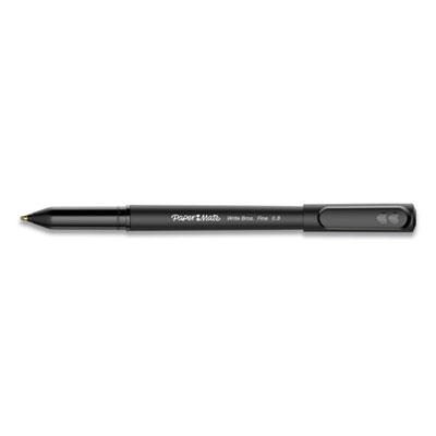 View larger image of Write Bros. Ballpoint Pen, Fine 0.8 mm, Black Ink/Barrel, Dozen