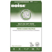 X-9 Multi-Use Copy Paper, 92 Bright, 20 lb Bond Weight, 11 x 17, White, 500/Ream