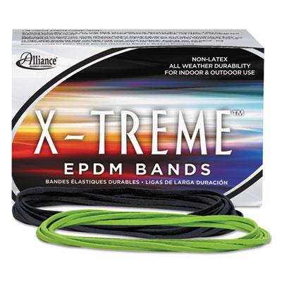 View larger image of X-Treme Rubber Bands, Size 117B, 0.08" Gauge, Lime Green, 1 lb Box, 200/Box