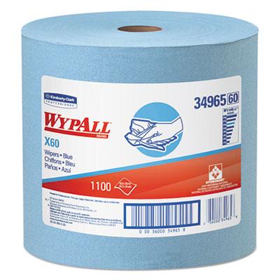 View larger image of General Clean X60 Cloths, Jumbo Roll, 12.5 x 13.4, Blue, 1,100/Roll
