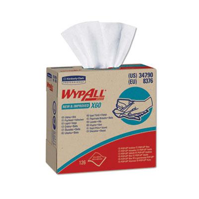 View larger image of General Clean X60 Cloths, POP-UP Box, 8.34 x 16.8, White, 118/Box