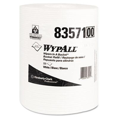 View larger image of X70 Wipers in a Bucket Refills, No Bucket, 13 x 10, White, 220/Rolls, 3 Rolls/Carton