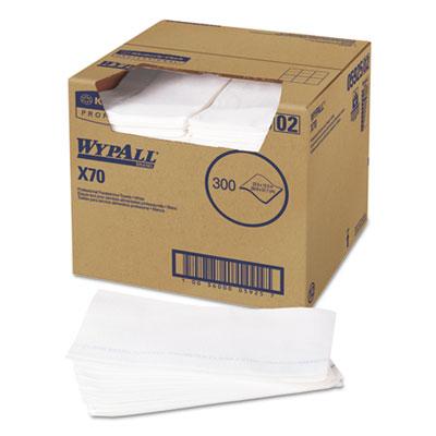 View larger image of X70 Wipers, Kimfresh Antimicrobial, 12.5 x 23.5, Unscented, White, 300/Carton
