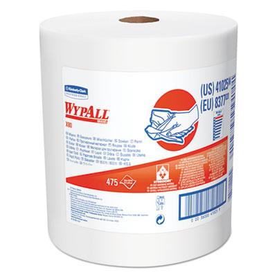 View larger image of Power Clean X80 Heavy Duty Cloths, Jumbo Roll, 12.4 x 12.2, White, 475/Roll
