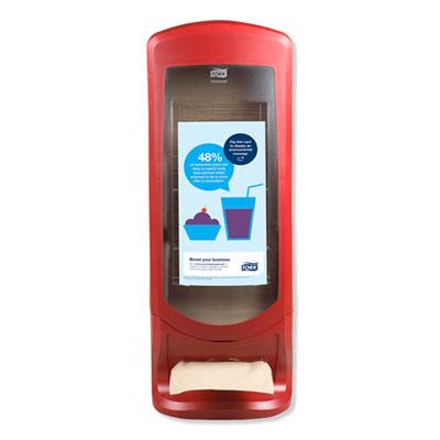 View larger image of Xpressnap Stand Napkin Dispenser, 9 1/4 x 9 1/4 x 24 1/2, Red