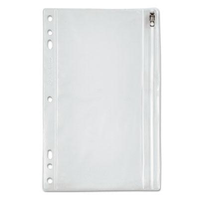 View larger image of Zippered Ring Binder Pocket, 6 x 9.5, Clear