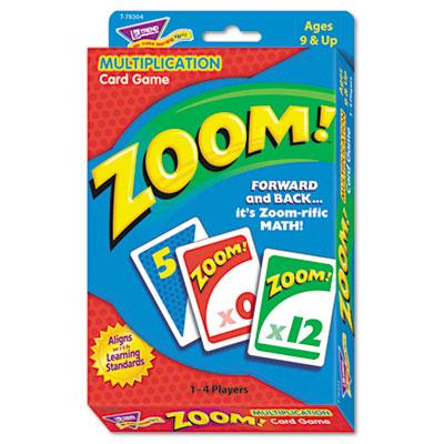 View larger image of Zoom Math Card Game, Ages 9 And Up, 100 Cards/set