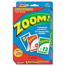 Zoom Math Card Game, Ages 9 And Up, 100 Cards/set